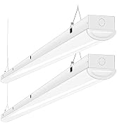 Tycholite 110W LED Shop Lights 8FT Linear Strip Light, 12000LM, 5000K LED Light Fixtures for Gara...