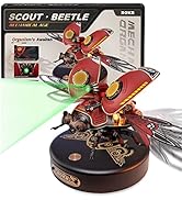 ROKR Mechanical Puzzles Scout Beetle, 3D Metal Model Kits for Adults to Build