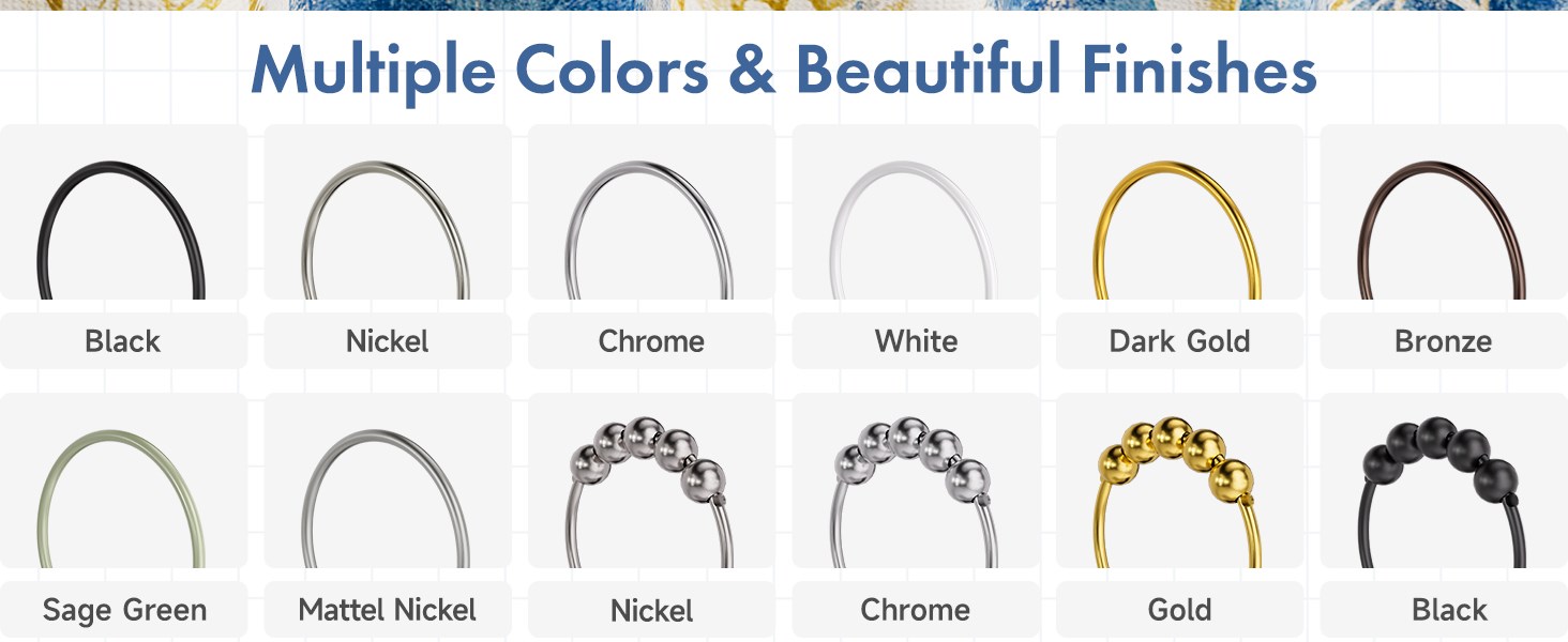 shower hooks for shower curtain shower rings for curtain double sided shower curtain hooks