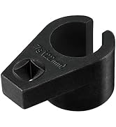 DURATECH O2 Oxygen Sensor Socket 3/8-inch Drive x 7/8-inch (22mm), Offset Oxygen Sensor Wrench Cr...