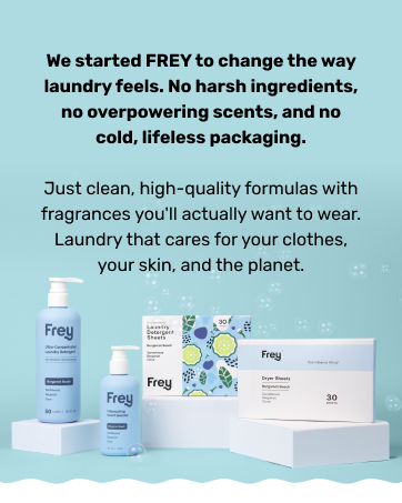 no harsh chemicals