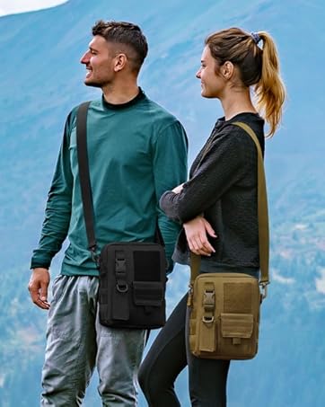 Small Canvas Messenger Bag