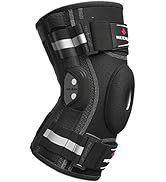 NEENCA Professional Hinged Knee Brace, Medical Knee Support with Removable Dual Side Stabilizers ...