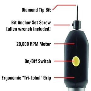 engraver, personalization, precision engraving, cordless engraver