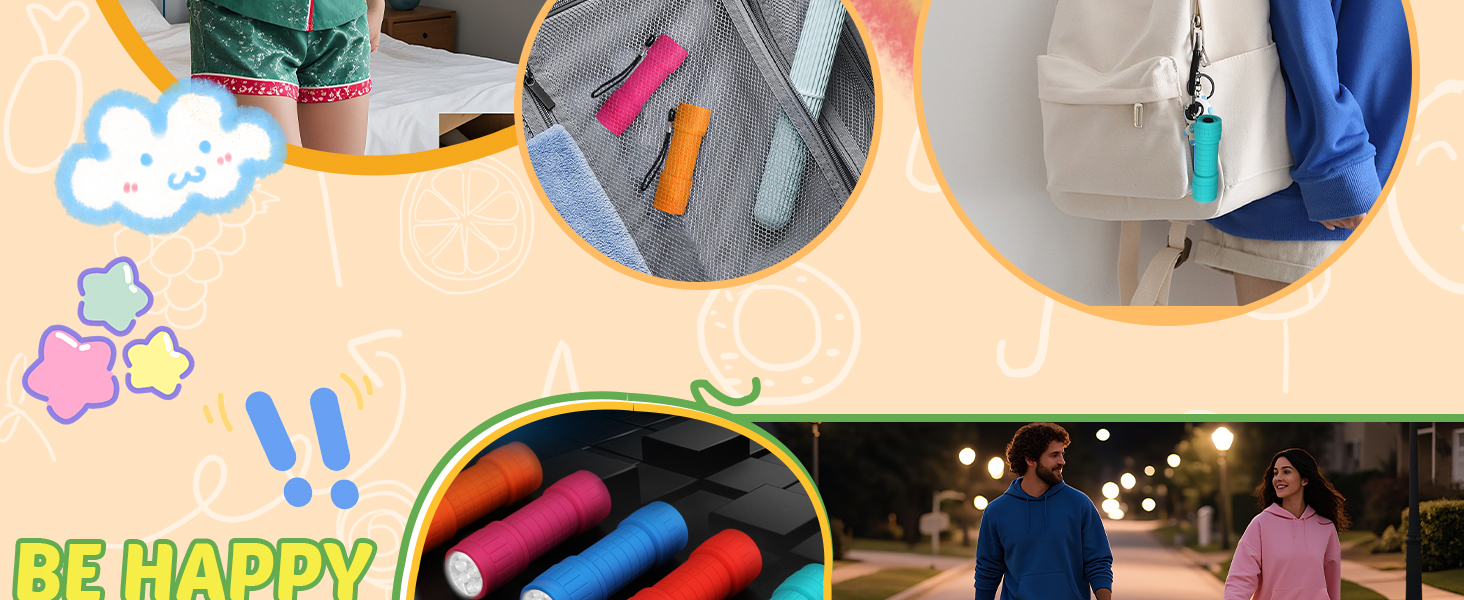  set of small flashlights