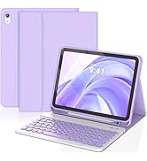 KBCASE Keyboard Case for iPad A16 11 inch 2025 / 10th Generation 10.9 inch 2022, Detachable Wirel...