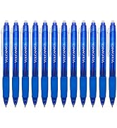 Volcanics Retractable Clicker Erasable Gel Pens - 0.7mm Ball Point, Heat Erase with Built-in Eras...