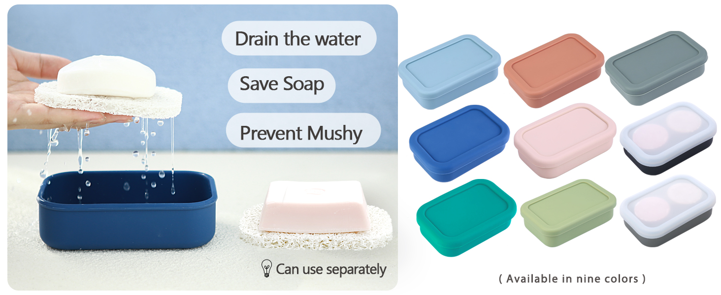 silicone soap case