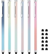 LINFANC Stylus Pens for Touch Screens,Linfanc 6 Pack Stylus Pens for iPad High Sensitivity and Pr...