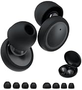 JUSTRVN Ear Plugs–2 Pair of Ear Plugs for Sleep,Stylish Hearing Protection Earplugs, Noise Cancel...