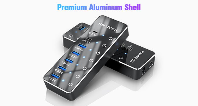 aluminum usb hub