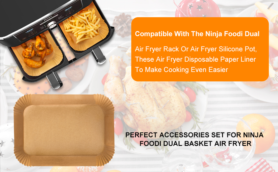 Air Fryer Liners Disposable for Ninja Air Fryer