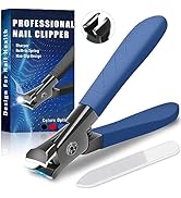 Nail Clippers for Thick Nails, Professional Nail Clippers, Senior Nail Clippers for Men, Women, T...