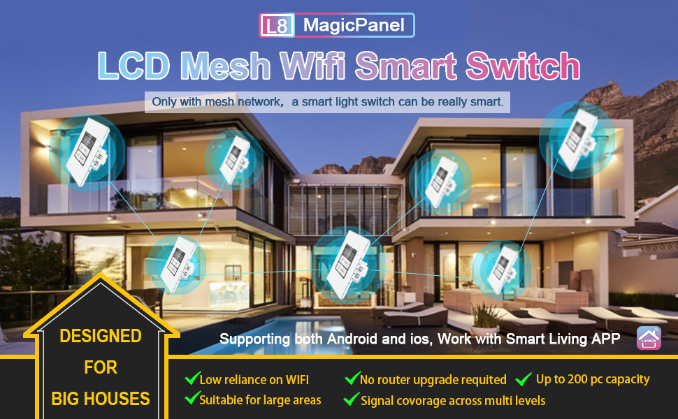 wifi mesh smart switch