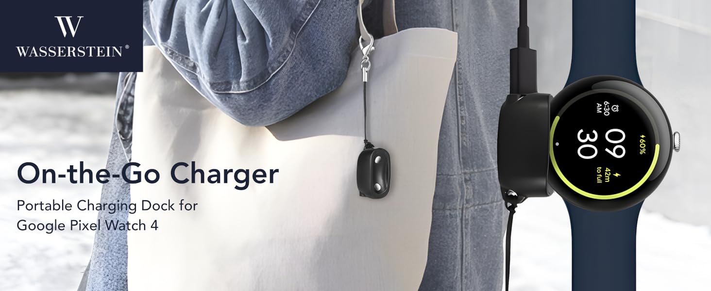 Portable Charging Dock for Google Pixel Watch 4