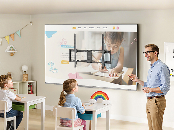 heavy duty fixed tv wall mount