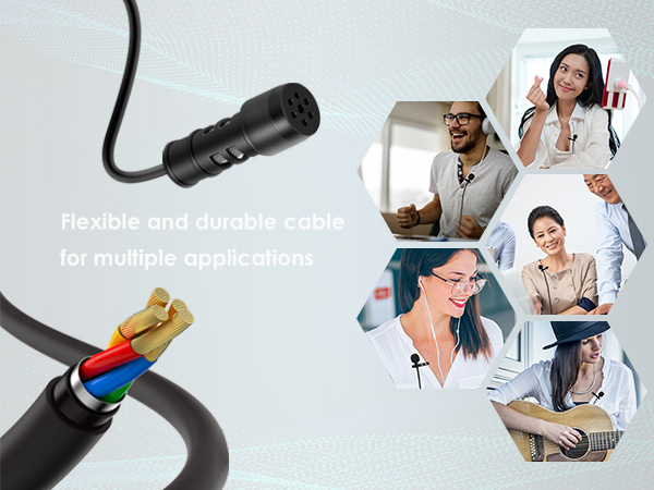 usb lavalier lapel microphone