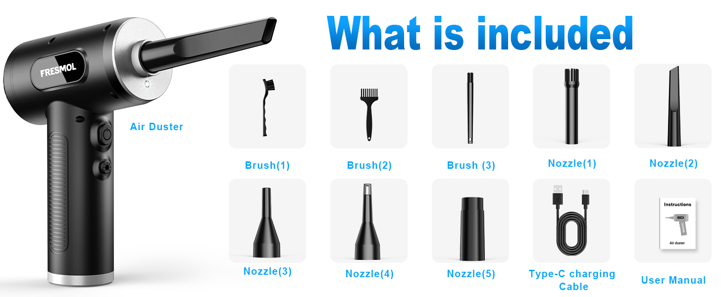 Compressed Air Dusters