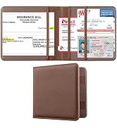 CoBak Car Registration and Insurance Holder - Vehicle Glove Box Car Organizer, Auto Truck Comparm...