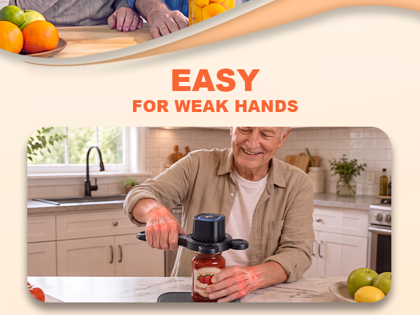electric jar opener for seniors rechargeable