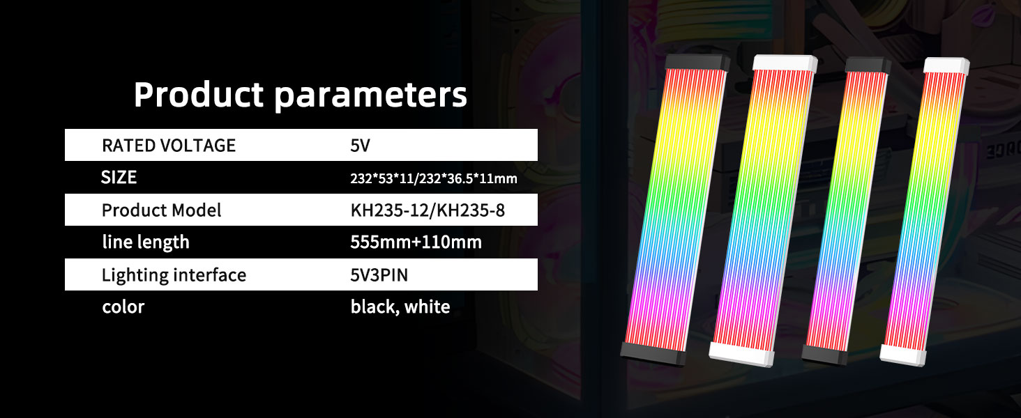 RGB Cable Extension PC