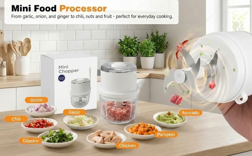 Electric Garlic Chopper A+2