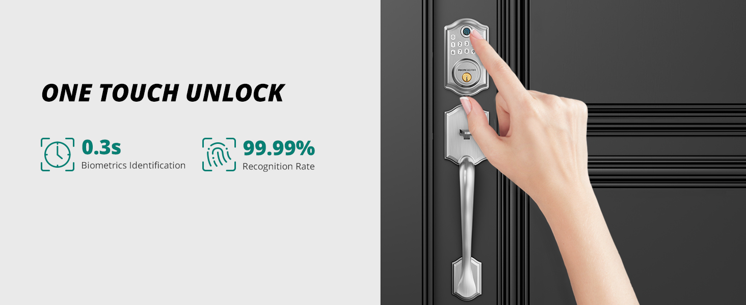 akagear smart door lock set