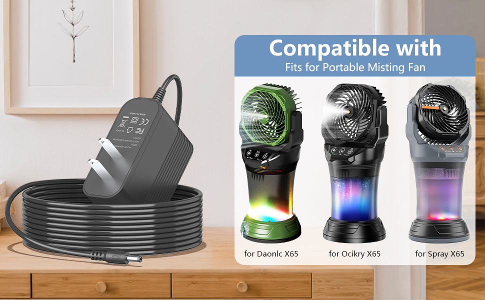 Misting Fan Charger