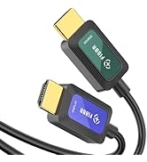 Fiber Optic 50 ft HDMI Cable 2.1 8K 48Gbps High Speed Supports 8K@60Hz 4K@120Hz, VRR, ALLM, eARC,...