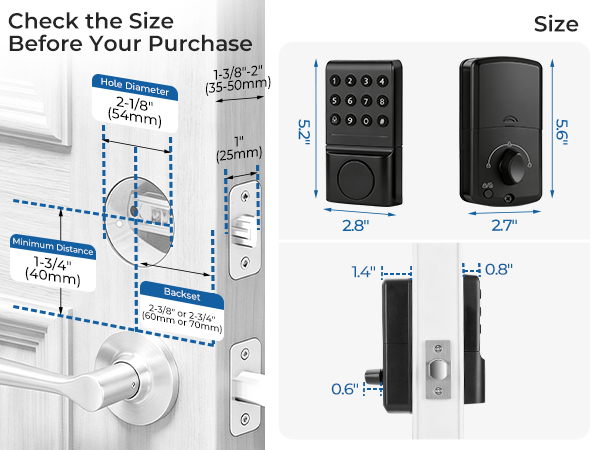 Check the Size Before Your Purchase