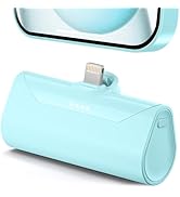 Little Blue Power Bank Battery Charger for iPhone 11 Pro, 4800mah Portable Charger Ultra-compact ...
