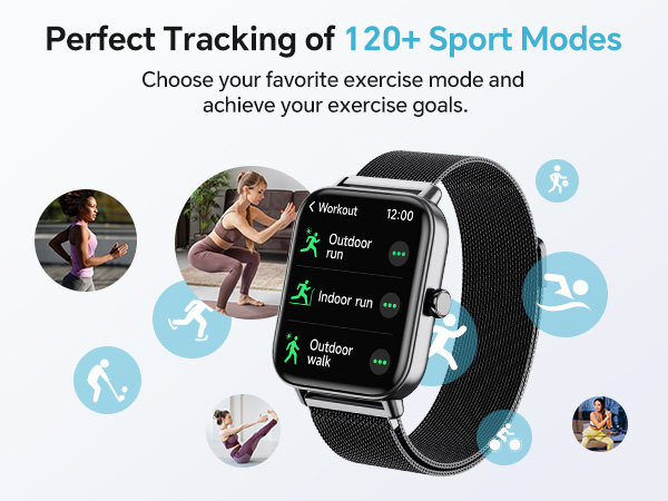 120+ sport modes fitness watches for women