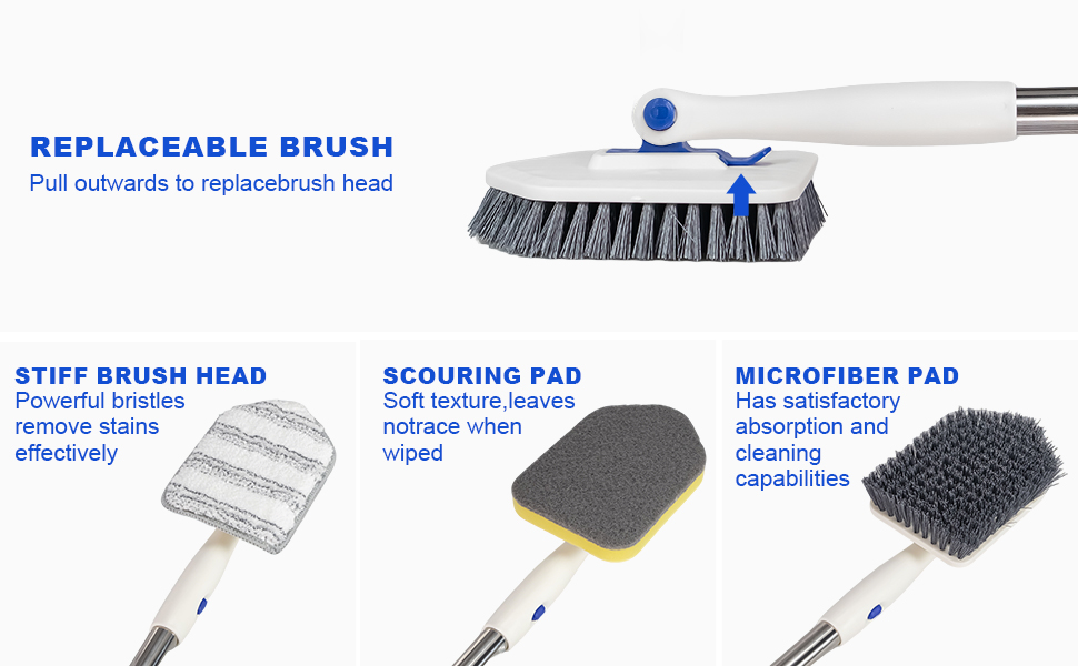 Have three Replacement brush