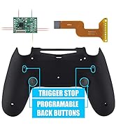 eXtremeRate Black Dawn 2.0 FlashShot Trigger Stop Remap Kit for PS4 CUH-ZCT2 Controller, Upgrade ...
