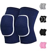 HISFFOG Volleyball Knee Pads for Women, Men, Youth, Girls, Kids, Knee Brace for Volleyball Basket...