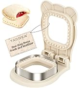 TACGEA Uncrustable Sandwich Maker – 3.7inch Sandwich Sealer and Cutter for Lunchbox and Breakfast...