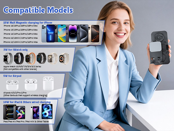 wireless charging station