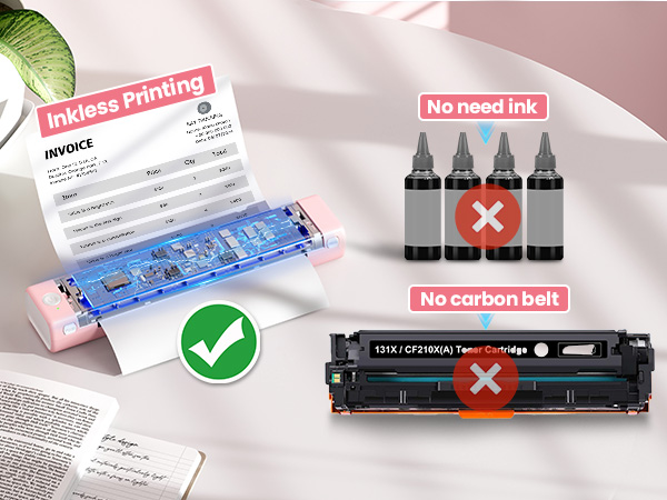 Phomemo Portable Printers Wireless for Travel,Phomemo Portable Printers Wireless for Travel