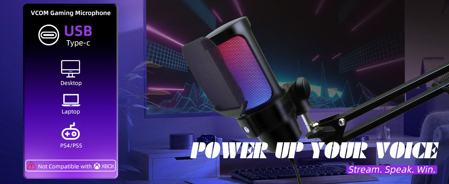 Gaming USB Microphone