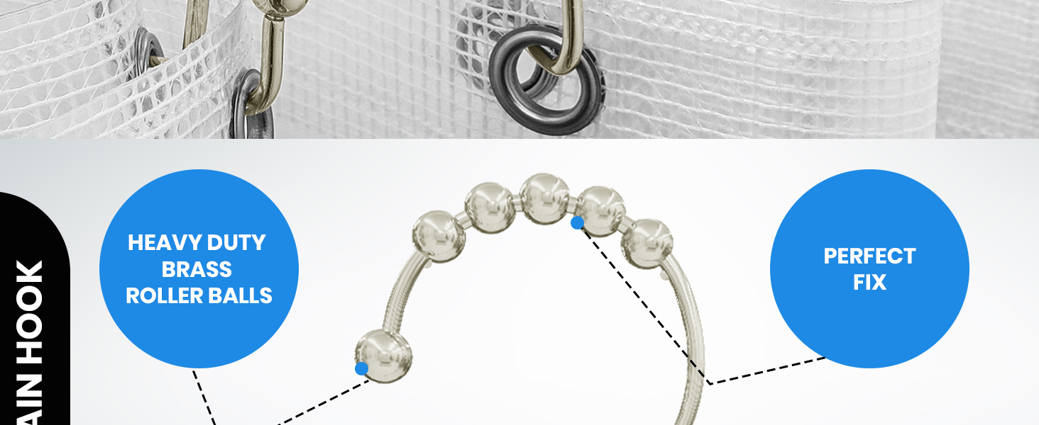shower rings shower curtain hooks rust proof shower curtain hook