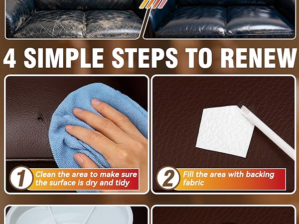 Leather Repair Kit for Furniture