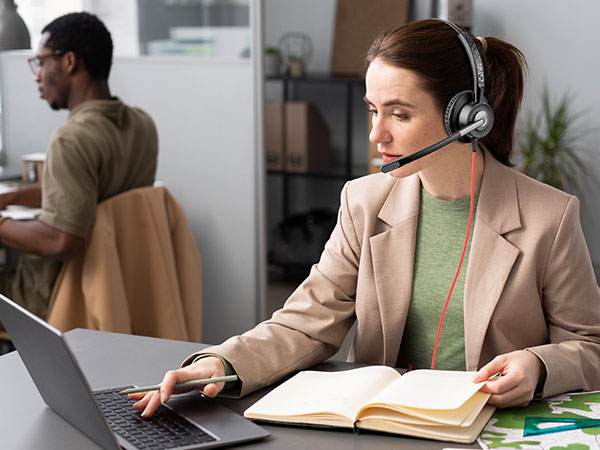 office headset with mic