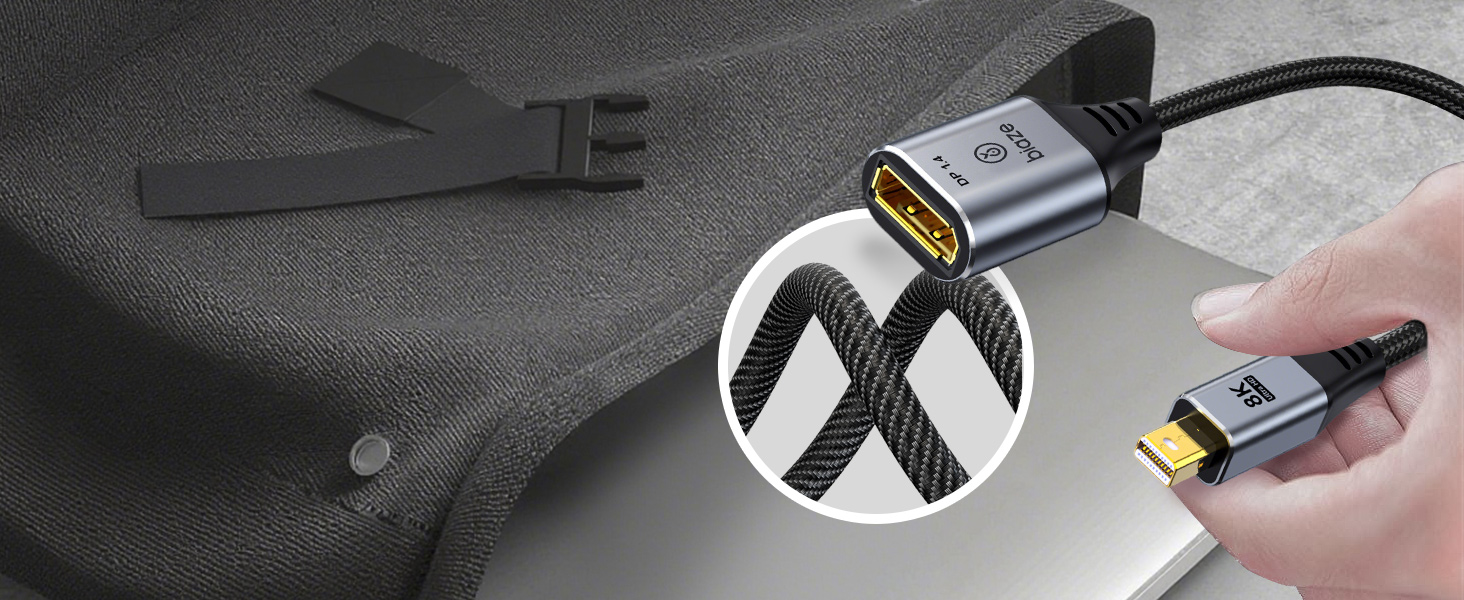 mini displayport to displayport adapter