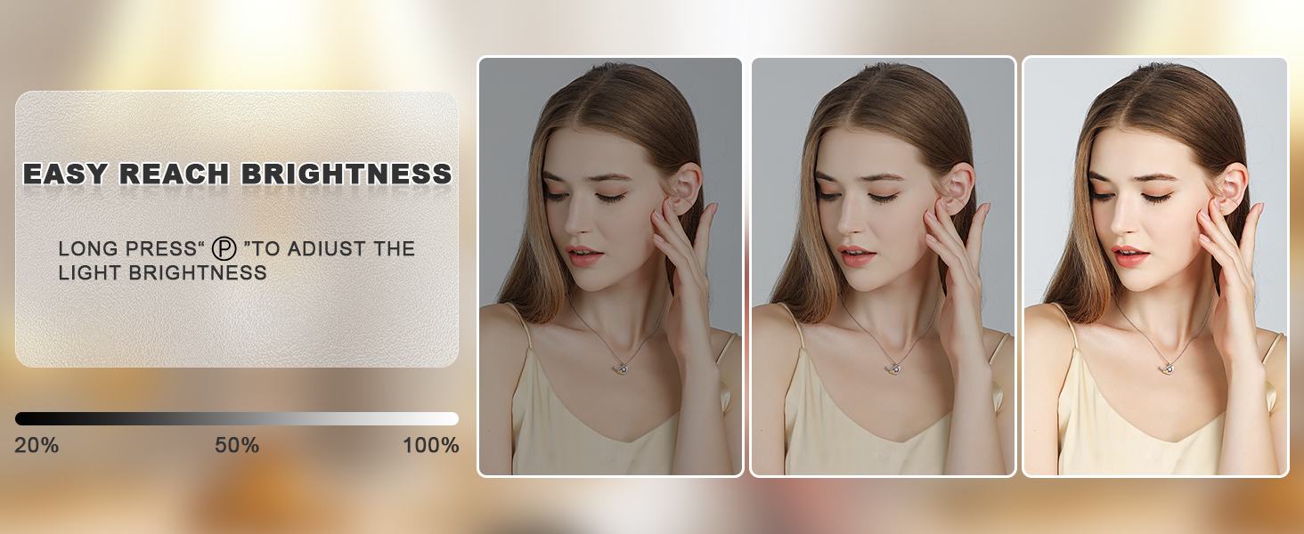 vanity mirror with light