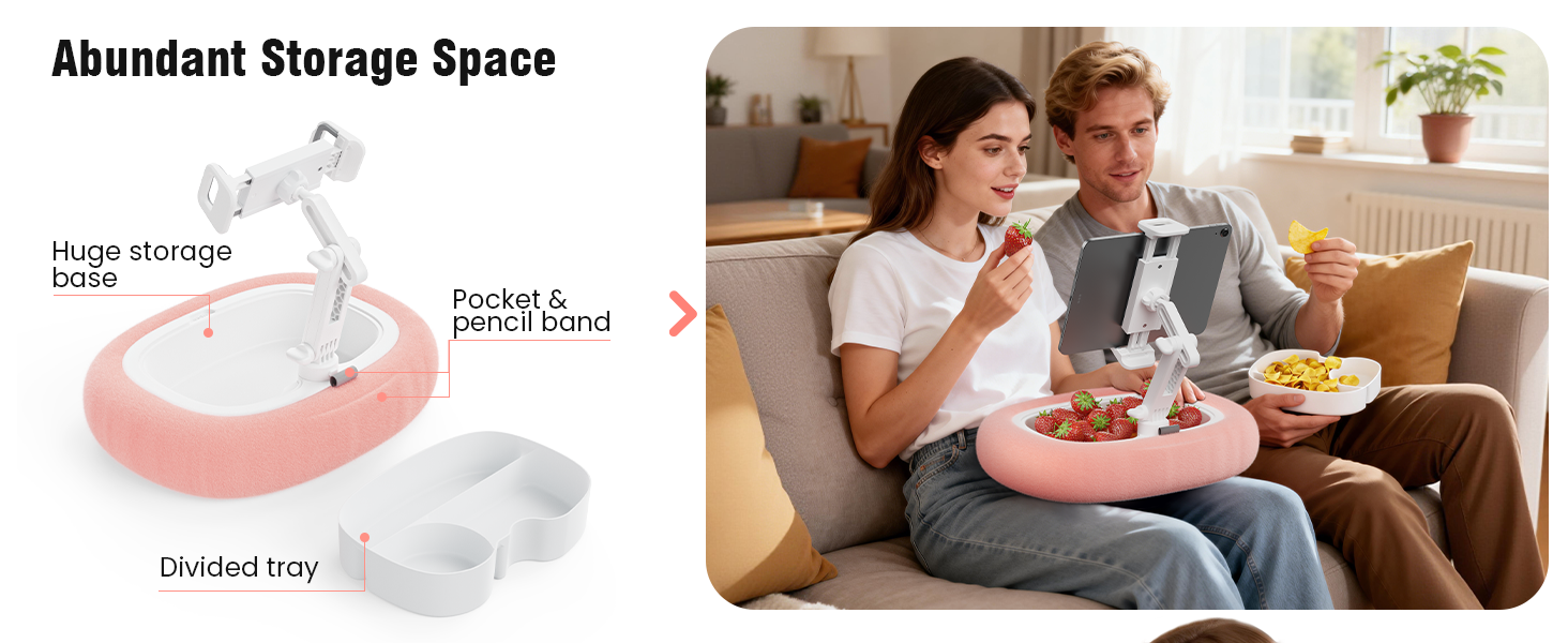 Tablet Kindle Pillow Stand