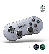 8Bitdo Sn30 Pro Wireless Bluetooth Controller, Hall Effect Joystick Update, Retro Gamepad for Swi...