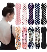 10 Pcs Hair Bun Maker French Magic Twist Donut Hair Bun Snap Roll Sponge Bun Donut Lazy Hair Curl...