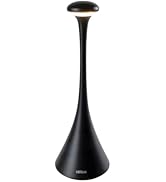 UBIQUA Retro Cordless Table Lamp - Pinup, Touch Lamp with Wireless Charging, Dimmable &amp; Adjustabl...