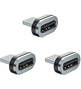 EndlesShine Magnetic Adapapter Tips 3 Pack 24 PINS USB2.0 Replacement OTG Tips for i Products Fas...
