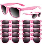 ASTARON Neon Sunglasses Bulk,12 Pack Sunglasses Party Favors for Summer Beach Wedding Party, Birt...